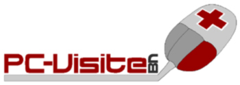 PC-Visite Bonn Logo mit Erste-Hilfe-Maus